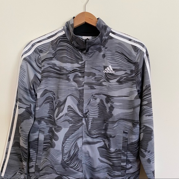 Adidas Camo Tricot Training Jacket - Picture 8 of 13